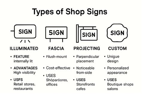 Types of Shop Signs for London Businesses: The 2025 Guide - PromoSigns ...