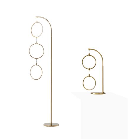 Brightech Nova Modern Floor Lamp matching Nova Table Lamp Set ...