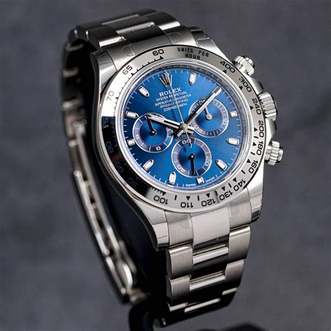 ROLEX DAYTONA WHITEGOLD 'JOHN MAYER' BLUE DIAL (2023) - IDWX