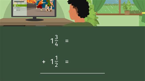 Image result for Adding Mixed Numbers Like Denominators