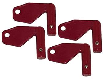 Solarhome (4) Master Battery Disconnect Isolator Keys 8157766 for Volvo ...