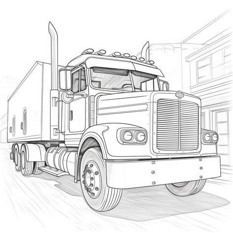 Free Printable Color Trucks