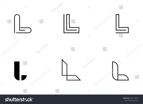 Set Letter L Logo Designs Good Stock Vector (Royalty Free) 1857214618 | Shutterstock