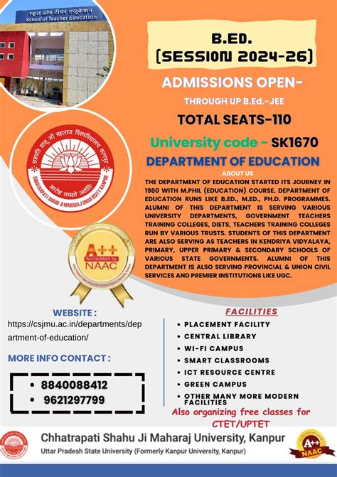 Notices | Chhatrapati Shahu Ji Maharaj University, Kanpur