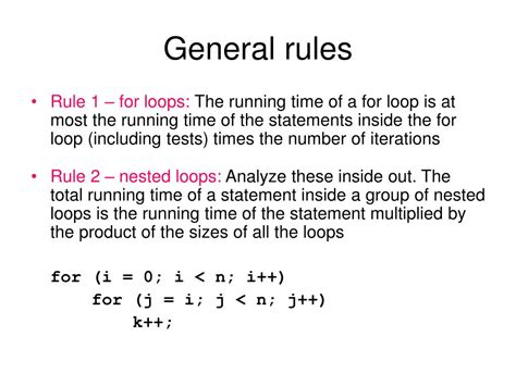 Image result for Algorithm Analysis Rule