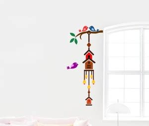 Decal O Decal 10 cm Wall Decals 'Bird Nest'Wall Stickers |PVC Vinyl ...