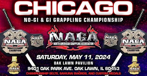 NAGA 2024 Chicago Grappling Championship, Oak Lawn Community Pavillion ...
