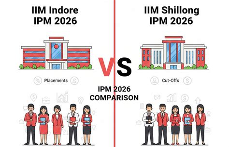 IIM Indore vs IIM Shillong IPM 2026: Placements, Cut-Off, Fees & Final ...