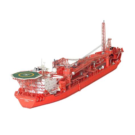 Buy CALANDIS® Norwegian FPSO Production Tanker DIY 3D Paper Model Ship ...