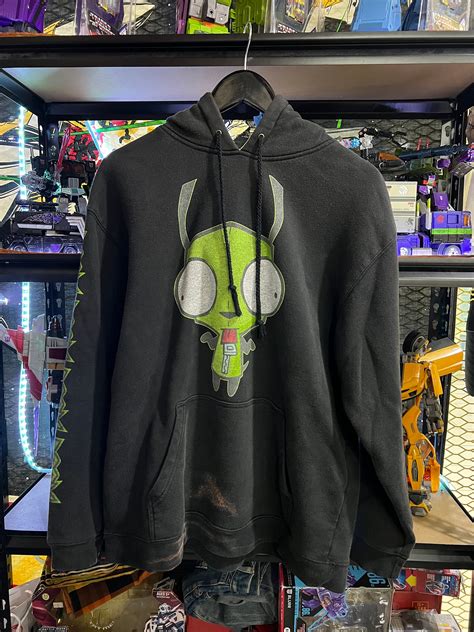 Invader Zim Gir Hoodie With Ears