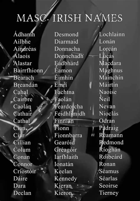 Fantastic mystical scottish gaelic boy names directly from the ...