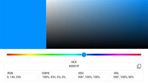 Image result for Color Code Biru