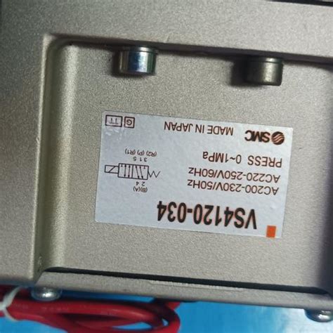 Jual selenoid valve smc vs4120-034-220volt/ps - Jakarta Barat ...