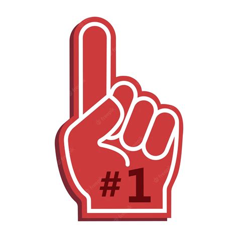 number 1 hands #3397933 | Clipart Library