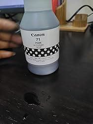 Canon PIXMA GI71BK Black Ink bottlefor G1020,G2020,G3020,G2060,G3060 ...