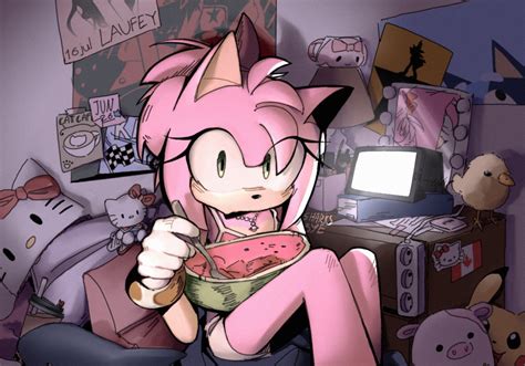Pin by Amy Rose on Amy rose | Sonic and amy, Amy the hedgehog, Rosé fanart