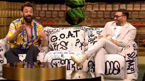 Koffee With Karan 8: Sunny Deol and Bobby Deol is the sibling pair on ...