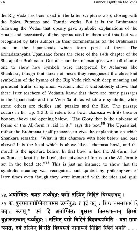 Further Lights on the Veda – SAKSHI Trust - Bangalore
