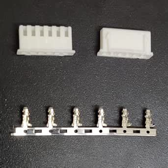 2515 6 Pin JST XH Female Connector – 2.54mm Pitch (5 Pcs) : Amazon.in ...