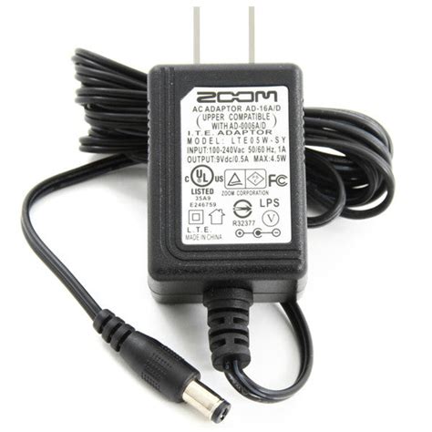 Buy Zoom 9V AD16 PSU Part Replacement Power Supply Adapter Online ...