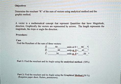 Image result for Resultant Vector Using Graphical Method