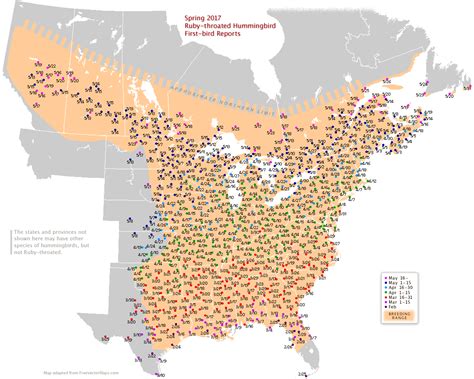 Image result for Interactive Hummingbird Map