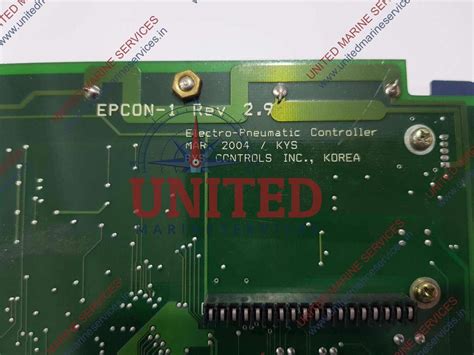 BYS CONTROLS EPCON-1 REV 2.9 ELECTRO-PNEUMATIC CONTROLLER EPCON1 ...