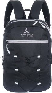 Artistix Atom Black,15.6" Inch 23 L Laptop Backpack Black - Price in ...
