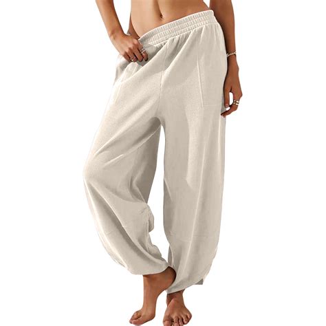 gakvbuo Joggers Sweatpants For Womens with Pockets Ladies' Casual ...