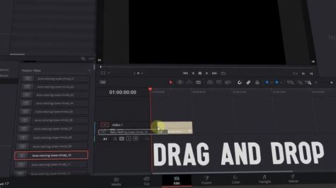 Auto resizing Lower Thirds Fast Download 37449453 Videohive DaVinci Resolve