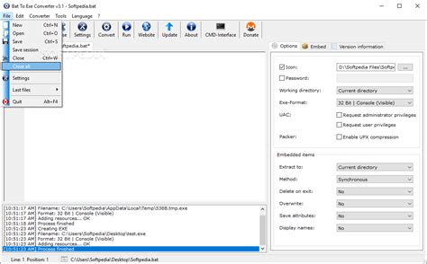 Convert File to exe 的图像结果