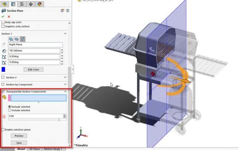 Image result for SolidWorks Drawing Section View