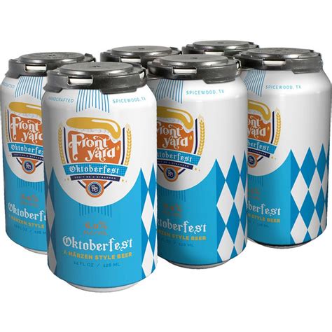 Frontyard Brewing Canned Oktoberfest A Marzen Style Beer (12 fl oz ...