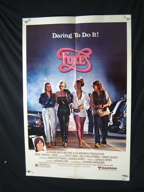 Jodie Foster Foxes 1980