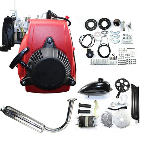 Buy 4-Stroke 49CC Petrol Motorized Bicycle Engine Motor Kit Scooter ...