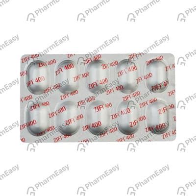 Zifi 400 MG Tablet (10): Uses, Side Effects, Price & Dosage | PharmEasy