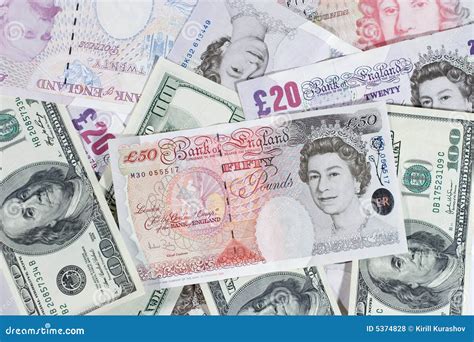 British Pounds And Dollars Editorial Stock Photo - Image: 5374828