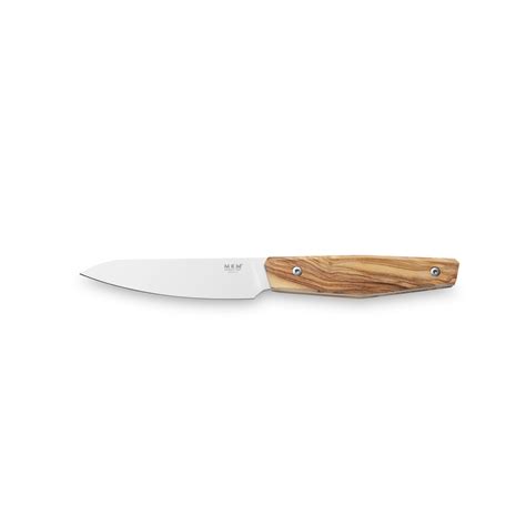 MKM PRIMA – PARING KITCHEN KNIFE, 9,5 CM X50CrMoV15, SATIN S/S bld ...