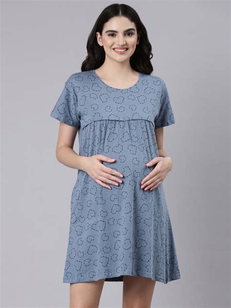Maternity Short Dress -The Mama Klub – THE MAMA KLUB®