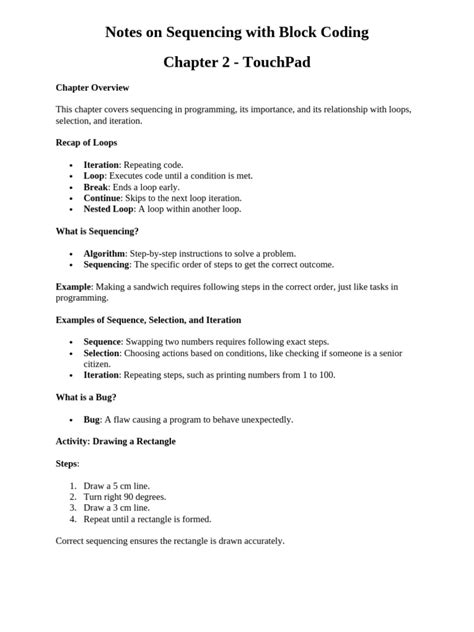 Image result for Sequencing Block Code