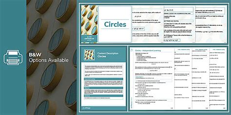 👉 Circles Resource Pack | Year 12 Maths | Beyond: Advanced