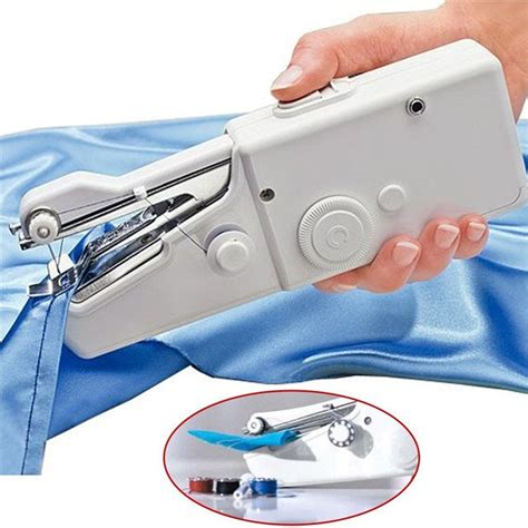 Image result for How to Use Mini Handheld Sewing Machine