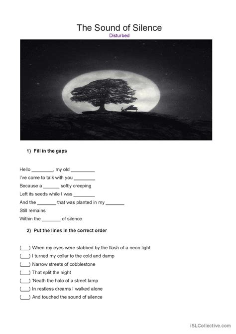 Sound And Silence In Music Grade 2 Worksheets at Harrison Fulton blog