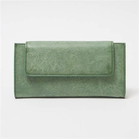 Creed SIBILLA フラップウォレット グリーン 335C143 #60 | レザーバッグ財布のCreed(クリード)公式通販サイト