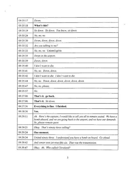 Image result for Flight 93 Transcript Audio