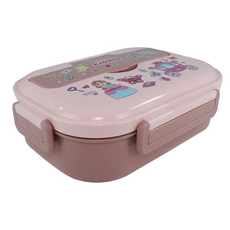 Smily kiddos Stainless Princess Theme Lunch Box -Pink - Large – Smily ...