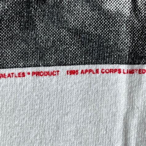 vtg 1990s beatles single stitch tour tshirt mens L | Ubuy India