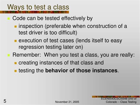 Testing Class 的图像结果