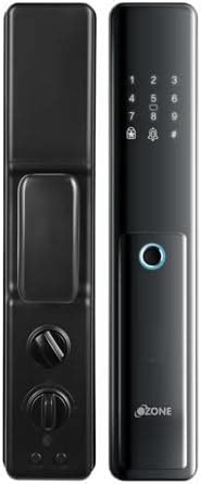 The Original QUBA Qdot Smart Digital Door Rim Lock: 4-Way Unlocking ...