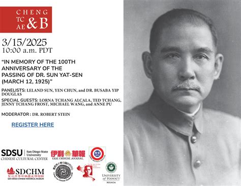 MARCH 15, 2025 IN MEMORY OF THE 100TH ANNIVERSARY OF THE PASSING OF DR ...